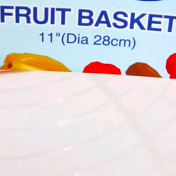 New Rose Gold Wire Fruit Basket 11" Diameter - Picture 4 of 4